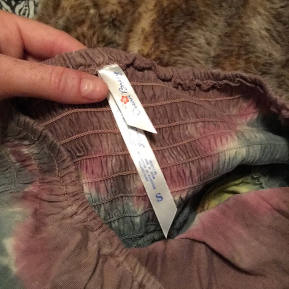 Tie dye tube top summer dress - Picture 3 of 3